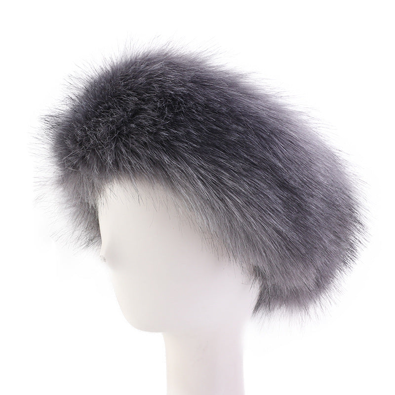 Artificial Fur Warm Head Belt