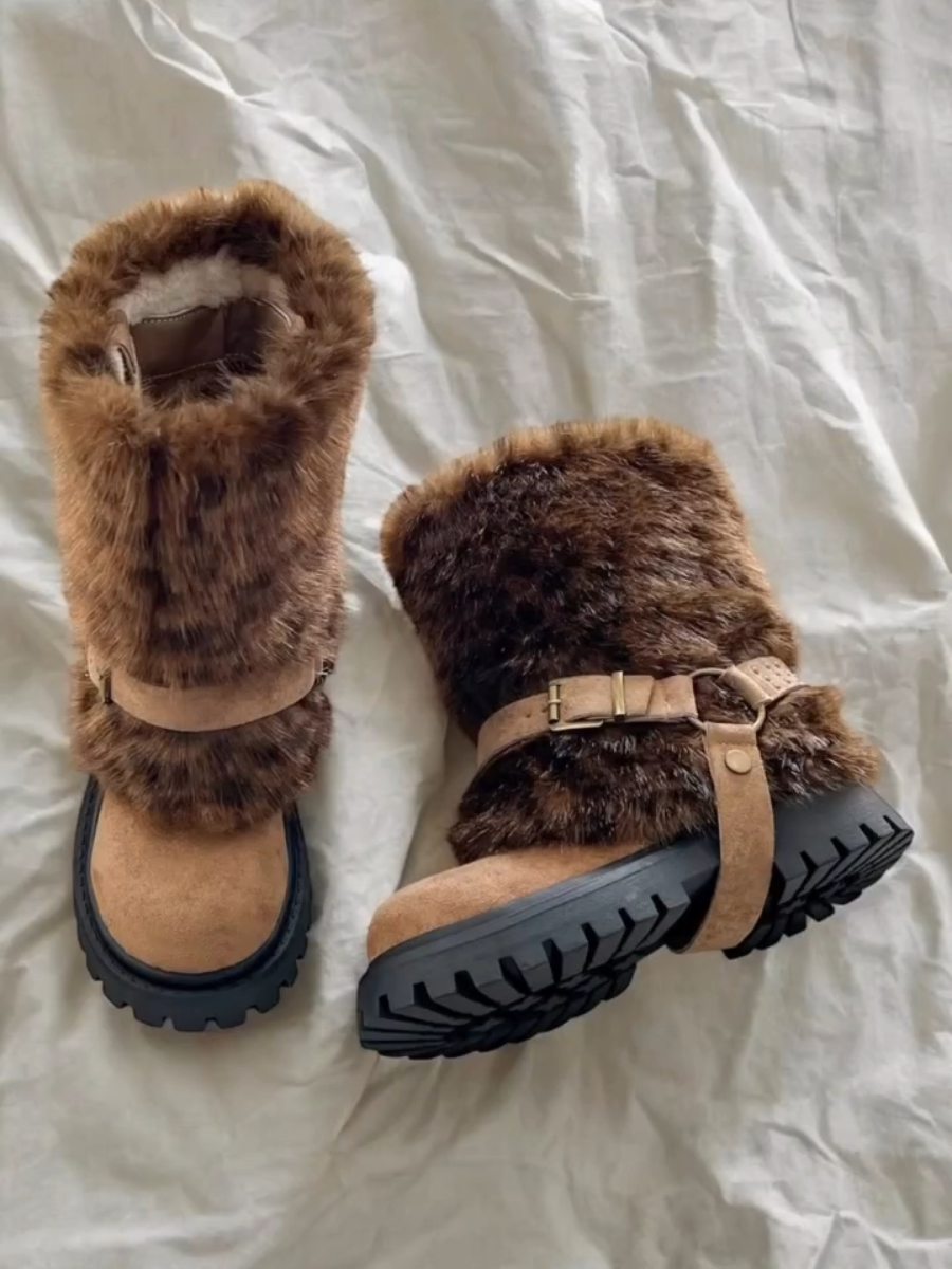 Fall-Winter Fashion Mid-Calf Boots