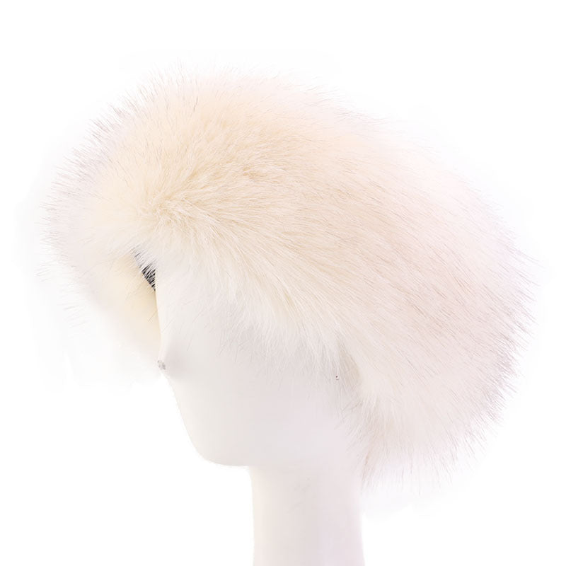 Artificial Fur Warm Head Belt