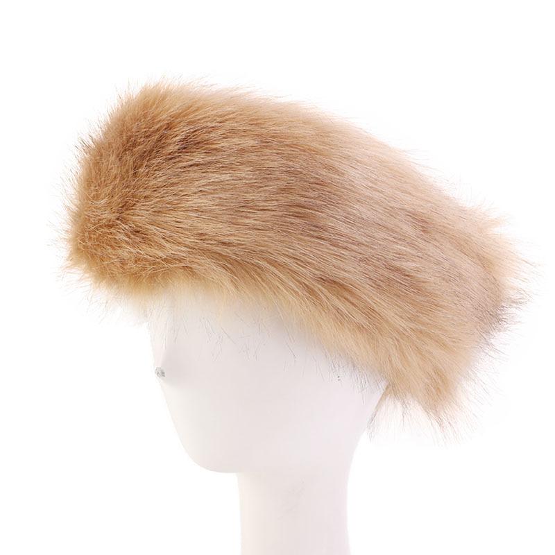 Artificial Fur Warm Head Belt