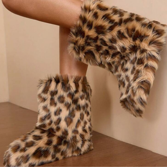 Plush High Boots