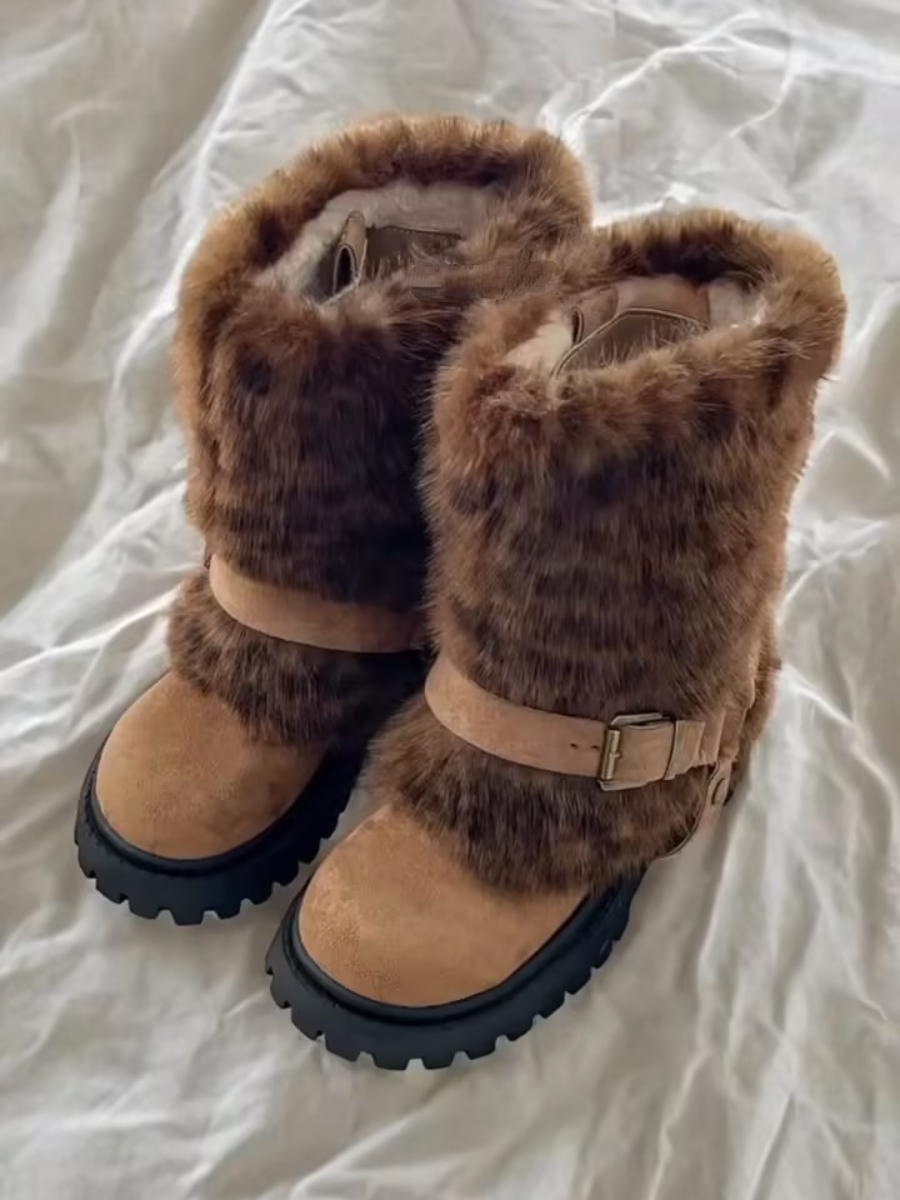 Fall-Winter Fashion Mid-Calf Boots