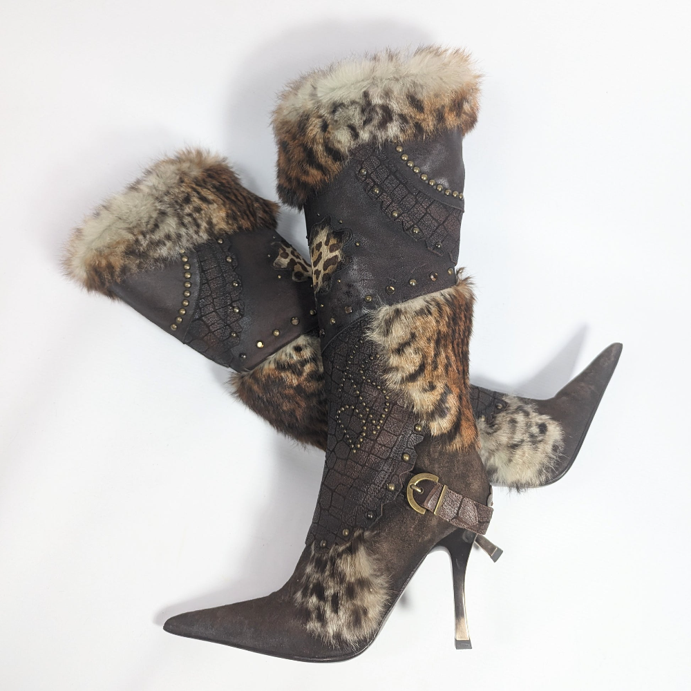New El Dantes Fur Boots