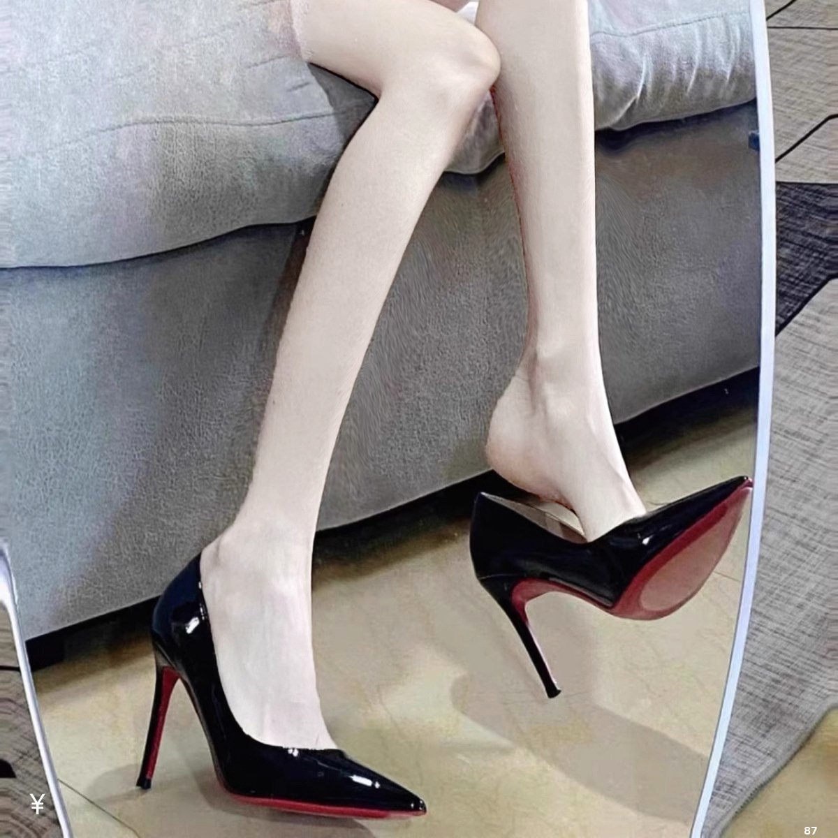 Red-soled High Heels