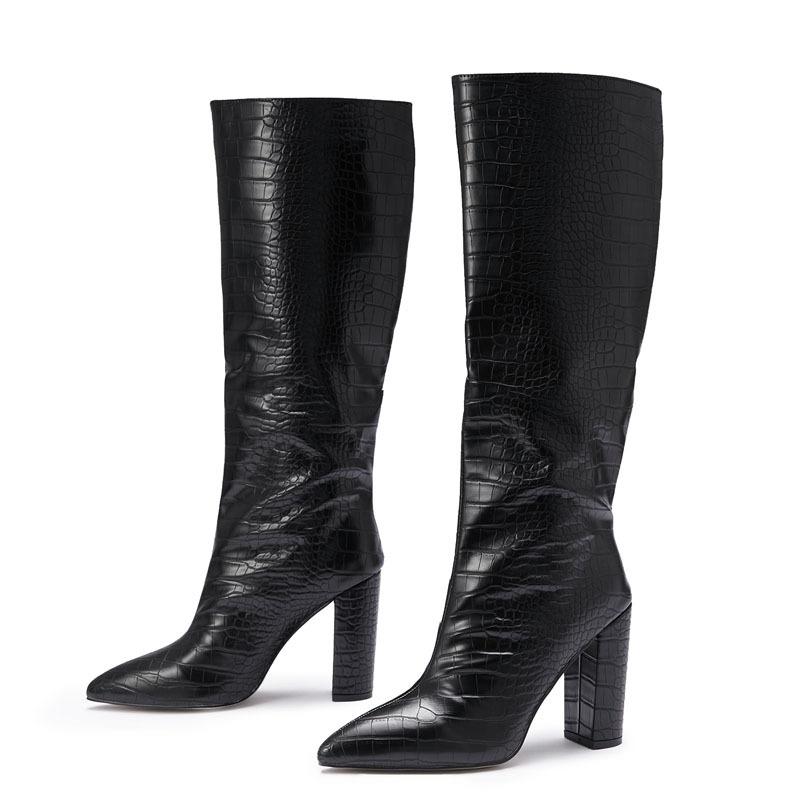 Women's Pointed-Toe High-Heel Fashion Boots