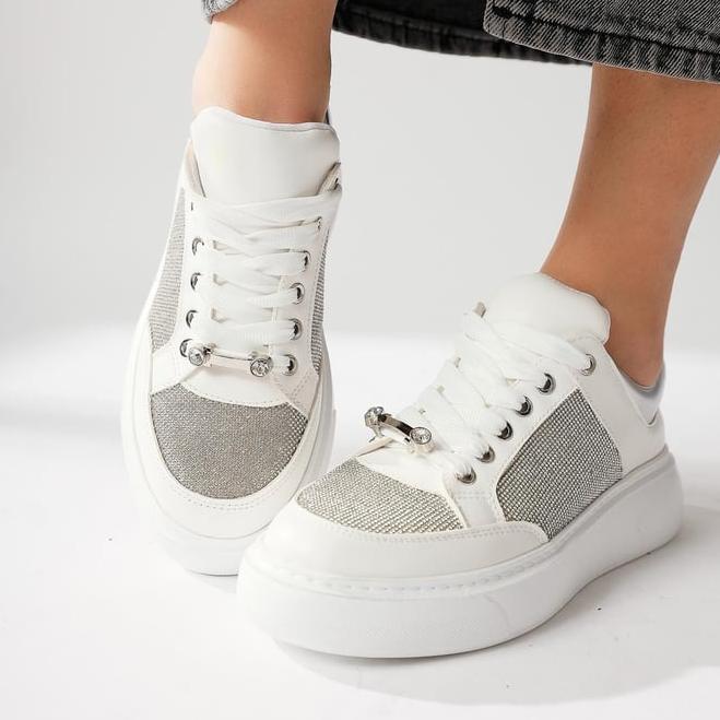 Women's Sparkly Casual Sneakers