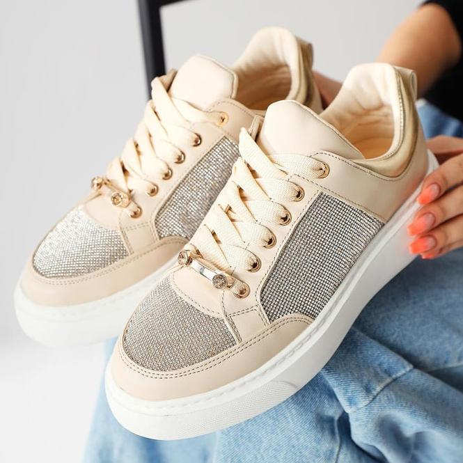 Women's Sparkly Casual Sneakers